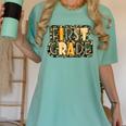 First 1St Grade Camo Camouflage Boy Teacher Back To School Women's Comfort Colors T-Shirt Chalky Mint