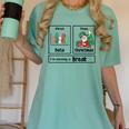 First Data Then Christmas I'm Earning A Break Sped Teacher Men Women Women's Comfort Colors T-Shirt Chalky Mint