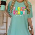 First Grade Team Teacher Back To School 1st Grade Squad Kids Women's Comfort Colors T-Shirt Chalky Mint First Grade Team Teacher Back To School 1st Grade Squad Kids Women's Comfort Colors T-Shirt Chalky Mint