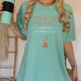 The Floor Is Lava For History Lovers & Teachers Premium Tri-Blend Women's Comfort Colors T-Shirt Chalky Mint