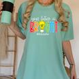 Your Future Is Bright Educator Teacher Student Women's Comfort Colors T-Shirt Chalky Mint Your Future Is Bright Educator Teacher Student Women's Comfort Colors T-Shirt Chalky Mint