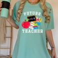 Future Teacher Costume For Adults And Kids T-Shirt Women's Comfort Colors T-Shirt Chalky Mint Future Teacher Costume For Adults And Kids T-Shirt Women's Comfort Colors T-Shirt Chalky Mint