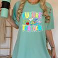 Future Teacher Kid's Career Women's Comfort Colors T-Shirt Chalky Mint Future Teacher Kid's Career Women's Comfort Colors T-Shirt Chalky Mint