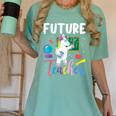 Future Teacher School Teacher Female Women's Comfort Colors T-Shirt Chalky Mint Future Teacher School Teacher Female Women's Comfort Colors T-Shirt Chalky Mint
