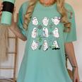 Ghost Science Teacher Chemistry Laboratory Halloween Costume Women's Comfort Colors T-Shirt Chalky Mint Ghost Science Teacher Chemistry Laboratory Halloween Costume Women's Comfort Colors T-Shirt Chalky Mint