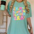 In My Glowing Teacher Era Teaching Back To School Women's Comfort Colors T-Shirt Chalky Mint In My Glowing Teacher Era Teaching Back To School Women's Comfort Colors T-Shirt Chalky Mint