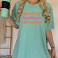 Good Ag Teachers Hit Curbs Teacher Apparel Women's Comfort Colors T-Shirt Chalky Mint Good Ag Teachers Hit Curbs Teacher Apparel Women's Comfort Colors T-Shirt Chalky Mint