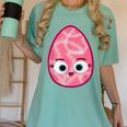Good Egg Teacher Halloween Costume Group The Greg Egg Women's Comfort Colors T-Shirt Chalky Mint