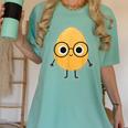 Good Egg Teacher Halloween Costume The Smart Cookie Women's Comfort Colors T-Shirt Chalky Mint Good Egg Teacher Halloween Costume The Smart Cookie Women's Comfort Colors T-Shirt Chalky Mint