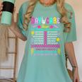 Groovy Day Care Some Days I Rock It Day Care Teacher Life Women's Comfort Colors T-Shirt Chalky Mint Groovy Day Care Some Days I Rock It Day Care Teacher Life Women's Comfort Colors T-Shirt Chalky Mint