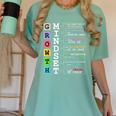 Growth Mindset Shirt Positive School Classroom Teacher Women's Comfort Colors T-Shirt Chalky Mint Growth Mindset Shirt Positive School Classroom Teacher Women's Comfort Colors T-Shirt Chalky Mint