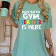 Gym Teacher Back To School Teacher Shirts For Men Women Girls Kids Women's Comfort Colors T-Shirt Chalky Mint Gym Teacher Back To School Teacher Shirts For Men Women Girls Kids Women's Comfort Colors T-Shirt Chalky Mint