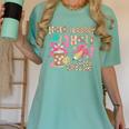 Half Teacher Half Iced Coffee Back To School Women's Comfort Colors T-Shirt Chalky Mint Half Teacher Half Iced Coffee Back To School Women's Comfort Colors T-Shirt Chalky Mint