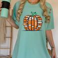 Halloween Books Pumpkin Reading Teacher Fall Men Women Women's Comfort Colors T-Shirt Chalky Mint Halloween Books Pumpkin Reading Teacher Fall Men Women Women's Comfort Colors T-Shirt Chalky Mint
