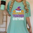 Halloween Costumes For Teachers Tired Teacher Costume Tee Women's Comfort Colors T-Shirt Chalky Mint Halloween Costumes For Teachers Tired Teacher Costume Tee Women's Comfort Colors T-Shirt Chalky Mint