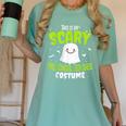 Halloween This Is My Scary Preschool Teacher Custome For Men Women Kids Women's Comfort Colors T-Shirt Chalky Mint Halloween This Is My Scary Preschool Teacher Custome For Men Women Kids Women's Comfort Colors T-Shirt Chalky Mint