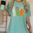 Halloween SPED Teacher Boo In ASL Boo Hands Sign Language Women's Comfort Colors T-Shirt Chalky Mint