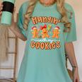 Hangin With My Cookies Gingerbread Men Women Xmas Teacher Women's Comfort Colors T-Shirt Chalky Mint Hangin With My Cookies Gingerbread Men Women Xmas Teacher Women's Comfort Colors T-Shirt Chalky Mint