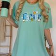 Hanukkah Leopard Plaid Teacher Chanukah Jewish Women Men Women's Comfort Colors T-Shirt Chalky Mint Hanukkah Leopard Plaid Teacher Chanukah Jewish Women Men Women's Comfort Colors T-Shirt Chalky Mint