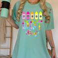 Happy Dot Day 2025 Teacher Kids Girls Colorful Polka Dot Day Women's Comfort Colors T-Shirt Chalky Mint Happy Dot Day 2025 Teacher Kids Girls Colorful Polka Dot Day Women's Comfort Colors T-Shirt Chalky Mint