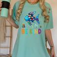 Happy First Day Of School Fish Rainbows Teacher Be Kind Women's Comfort Colors T-Shirt Chalky Mint Happy First Day Of School Fish Rainbows Teacher Be Kind Women's Comfort Colors T-Shirt Chalky Mint