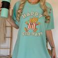 Happy Fri Yay Retro French Fries Friday Lovers Fun Teacher Women's Comfort Colors T-Shirt Chalky Mint