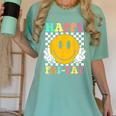 Happy Fri-Yay Teacher Friday Weekend School Women's Comfort Colors T-Shirt Chalky Mint