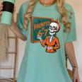 Haunted By 6-7 Six Seven 67 Math Teacher Halloween Skeleton Women's Comfort Colors T-Shirt Chalky Mint Haunted By 6-7 Six Seven 67 Math Teacher Halloween Skeleton Women's Comfort Colors T-Shirt Chalky Mint