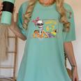 Haunted By 6-7 Teacher Halloween 67 Women's Comfort Colors T-Shirt Chalky Mint