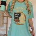 Haunted By 67 Ghost Math Joke Student Halloween Nerd Teacher Women's Comfort Colors T-Shirt Chalky Mint