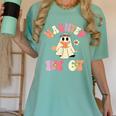 Haunted By 67 Meme Six Seven 6 7 Halloween Teachers Women's Comfort Colors T-Shirt Chalky Mint Haunted By 67 Meme Six Seven 6 7 Halloween Teachers Women's Comfort Colors T-Shirt Chalky Mint