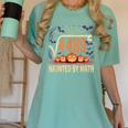 Haunted By Math 67 Meme Math Teacher Square Root 4489 Women's Comfort Colors T-Shirt Chalky Mint