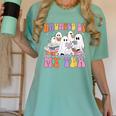 Haunted By My TBR Cute Ghosts Book Reading Teacher Halloween Women's Comfort Colors T-Shirt Chalky Mint Haunted By My TBR Cute Ghosts Book Reading Teacher Halloween Women's Comfort Colors T-Shirt Chalky Mint
