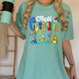 We Heart Love Our School Custodian For Teacher & Kids Women's Comfort Colors T-Shirt Chalky Mint We Heart Love Our School Custodian For Teacher & Kids Women's Comfort Colors T-Shirt Chalky Mint