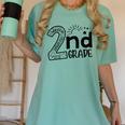 Hello On To 2nd Grade Teachers Boys And Team Secound Grade Women's Comfort Colors T-Shirt Chalky Mint Hello On To 2nd Grade Teachers Boys And Team Secound Grade Women's Comfort Colors T-Shirt Chalky Mint