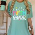Hello Fifth Grade Teacher Student 5th Grade Back To School Women's Comfort Colors T-Shirt Chalky Mint Hello Fifth Grade Teacher Student 5th Grade Back To School Women's Comfort Colors T-Shirt Chalky Mint