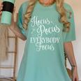 Hocus Pocus Everybody Focus Teacher Halloween Shirt Women's Comfort Colors T-Shirt Chalky Mint Hocus Pocus Everybody Focus Teacher Halloween Shirt Women's Comfort Colors T-Shirt Chalky Mint