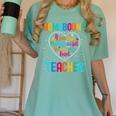 Homebound Teacher Appreciation Week Back To School Heart Women's Comfort Colors T-Shirt Chalky Mint Homebound Teacher Appreciation Week Back To School Heart Women's Comfort Colors T-Shirt Chalky Mint