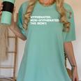 Hyphenated Irony Joke English Grammar Teachers Gag Women's Comfort Colors T-Shirt Chalky Mint
