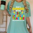 I'm Not a Superhero But I'm a SPED Special Education Teacher Women's Comfort Colors T-Shirt Chalky Mint I'm Not a Superhero But I'm a SPED Special Education Teacher Women's Comfort Colors T-Shirt Chalky Mint