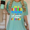 I'm Science Teacher Of Course I Have Problems Back To School Men Women Women's Comfort Colors T-Shirt Chalky Mint I'm Science Teacher Of Course I Have Problems Back To School Men Women Women's Comfort Colors T-Shirt Chalky Mint