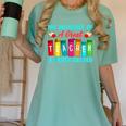 THE INFLUENCE OF A GREAT TEACHER IS NEVER ERASED Teaching For Men Women Girls Kids Women's Comfort Colors T-Shirt Chalky Mint THE INFLUENCE OF A GREAT TEACHER IS NEVER ERASED Teaching For Men Women Girls Kids Women's Comfort Colors T-Shirt Chalky Mint