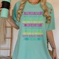 Their There And They'Re English Teacher Men Women Women's Comfort Colors T-Shirt Chalky Mint