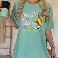 It's Beautiful Day For Learning Teacher Students Girls Boys Women's Comfort Colors T-Shirt Chalky Mint It's Beautiful Day For Learning Teacher Students Girls Boys Women's Comfort Colors T-Shirt Chalky Mint