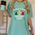 It's Never Too Early For Christmas Music Teacher Women's Comfort Colors T-Shirt Chalky Mint