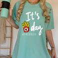 It's Fry Day Teacher Life Women's Comfort Colors T-Shirt Chalky Mint It's Fry Day Teacher Life Women's Comfort Colors T-Shirt Chalky Mint