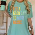 It's A Good Day To Make Music Music Lover Teacher Women's Comfort Colors T-Shirt Chalky Mint It's A Good Day To Make Music Music Lover Teacher Women's Comfort Colors T-Shirt Chalky Mint