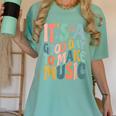 It's A Good Day To Make Music Musician Band Music Teacher Women's Comfort Colors T-Shirt Chalky Mint It's A Good Day To Make Music Musician Band Music Teacher Women's Comfort Colors T-Shirt Chalky Mint
