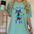 Its All Good In TK Cat Transitional Kindergarten Teacher Kid Women's Comfort Colors T-Shirt Chalky Mint Its All Good In TK Cat Transitional Kindergarten Teacher Kid Women's Comfort Colors T-Shirt Chalky Mint