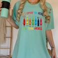 Its Okay To Feel All The Feels Mood Color Crayons Teacher Women's Comfort Colors T-Shirt Chalky Mint Its Okay To Feel All The Feels Mood Color Crayons Teacher Women's Comfort Colors T-Shirt Chalky Mint